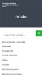 Mobile Screenshot of codigonube.com